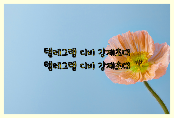 텔레그램 그룹 db 강제초대 프로그램